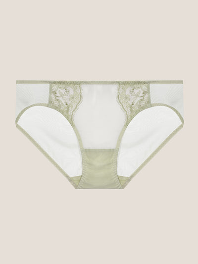 Simple Rococo Lace Brief