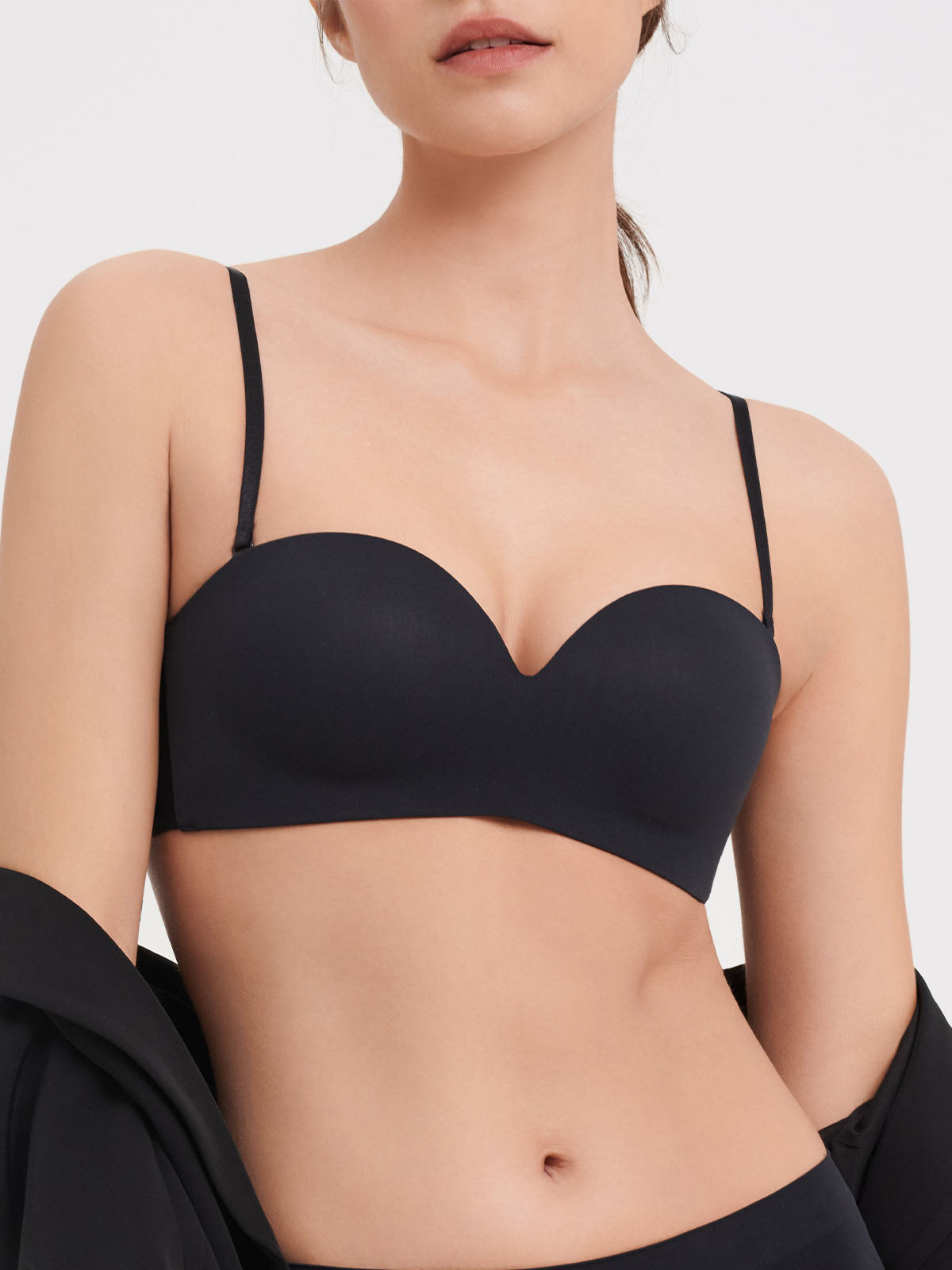 Removable Straps Push-Up Bra