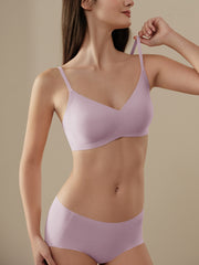 V-Neck Wireless Bra - Smart Size