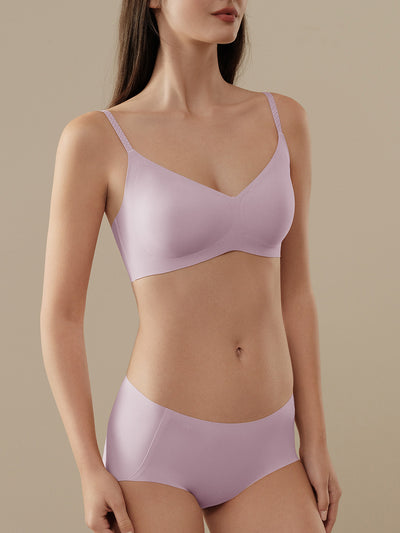 V-Neck Wireless Bra - Smart Size