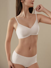 V-Neck Wireless Bra - Smart Size