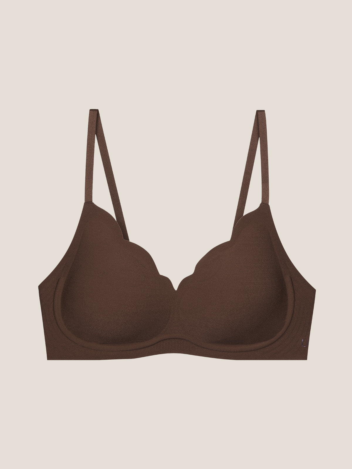 V-neck Contour Wireless Bra