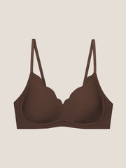V-neck Contour Wireless Bra
