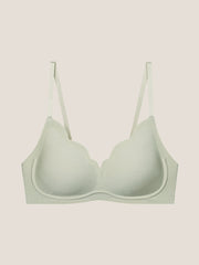 V-neck Contour Wireless Bra