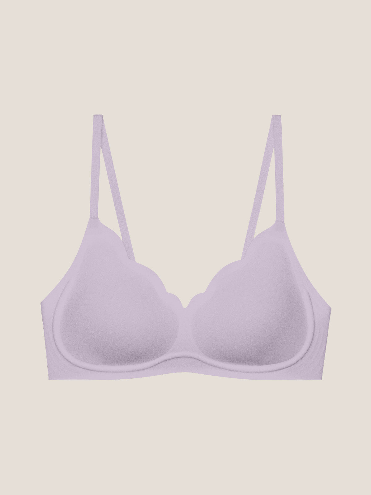 V-neck Contour Wireless Bra