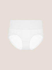 Pure Cotton Wide Elastic Band High-Waisted Brief 2-Pack