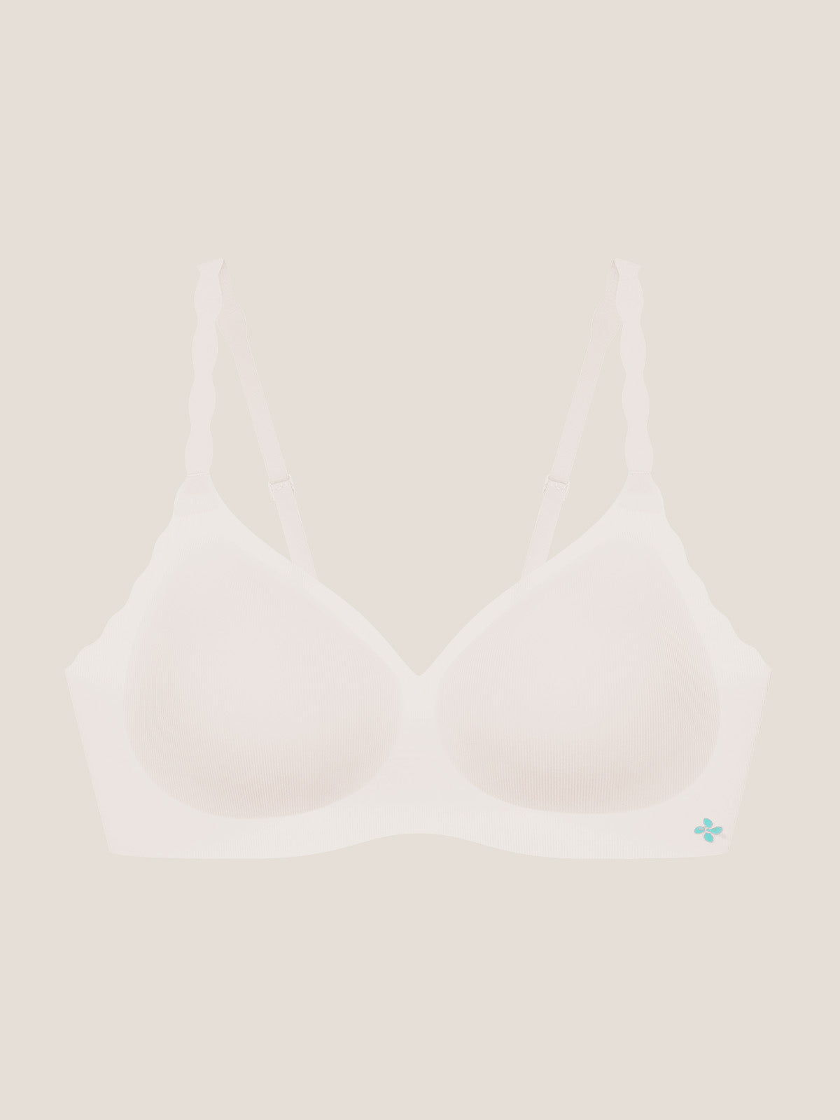 Basic Seamless Deep V Neck Cooling Bra - Smart Size