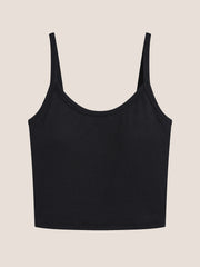 Modal Ribbed Bra Crop Cami