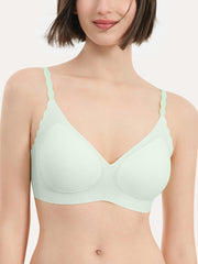 Basic Seamless Deep V Neck Cooling Bra - Smart Size
