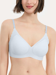 Basic Seamless Deep V Neck Cooling Bra - Smart Size