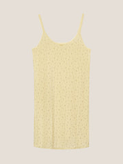 Naia™ Lavender Fabric French-Style Floral Print Slip Sleep Dress