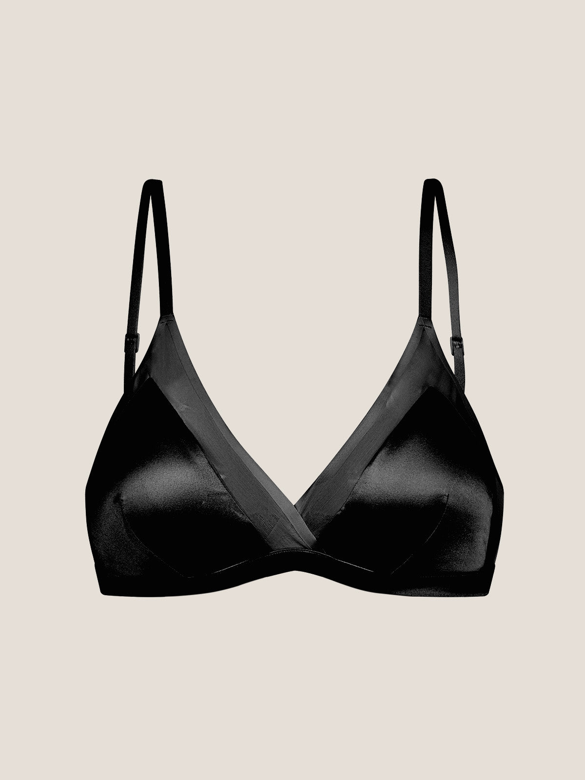 Luxe Silk Triangle Bra