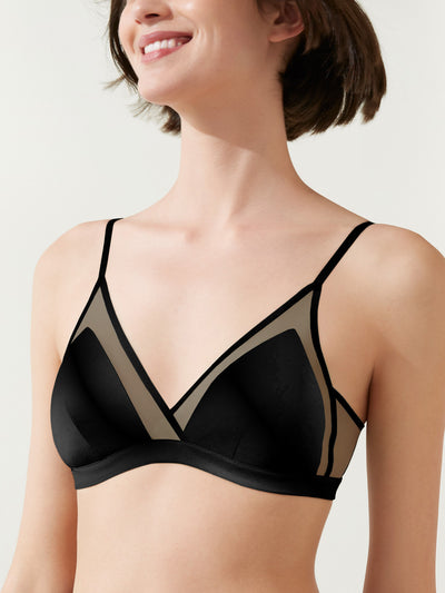 Luxe Silk Triangle Bra