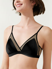 Luxe Silk Triangle Bra