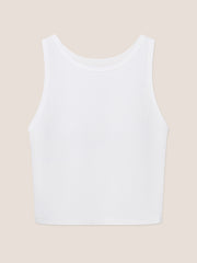 Modal Ribbed Bra Crop Tank