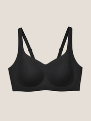 V-Neck Side Support Wireless Bra