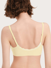 Basic Seamless Deep V Neck Cooling Bra - Smart Size