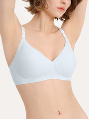 Basic Seamless Deep V Neck Cooling Bra - Smart Size